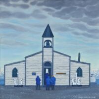 GOING TO THE CHAPEL - USA McMurdo Base - 35x35cm - 2018