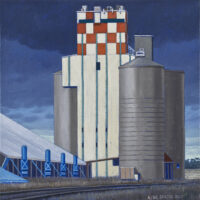 CYLINDERS AND SQUARES - Moree NSW - 35x35cm - 2012