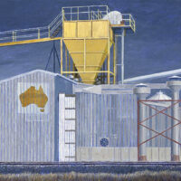 GOLD WITHOUT THE GREEN - Moree, NSW - 48x150cm - 2014 - $5400