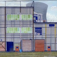 COOLING - Wallerawang Power Station, NSW - 35x35cm - 2025 - $1,850