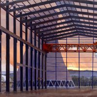 THE DAMAGE IS DONE - Wallerawang Power Station, NSW - 90x120cm - 2026 - $7,600